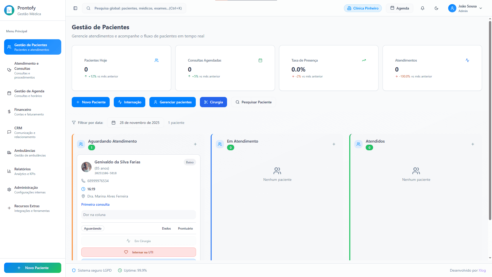 Prontofy App Preview